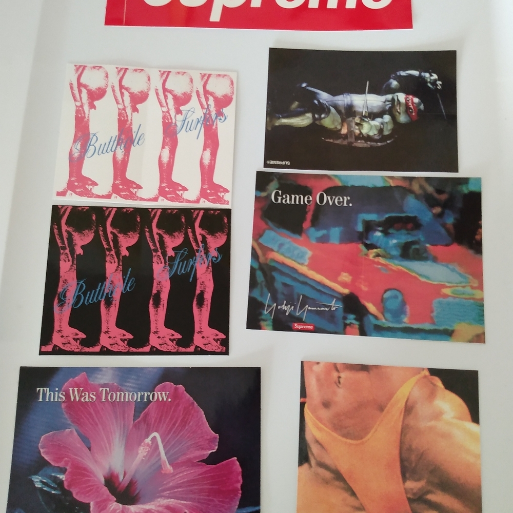 Supreme stickers